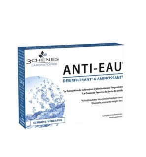 3Chenes Anti-Eau Désinfiltrant et Amincissant 30 Comprimés