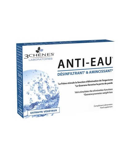 3Chenes Anti-Eau Désinfiltrant et Amincissant 30 Comprimés