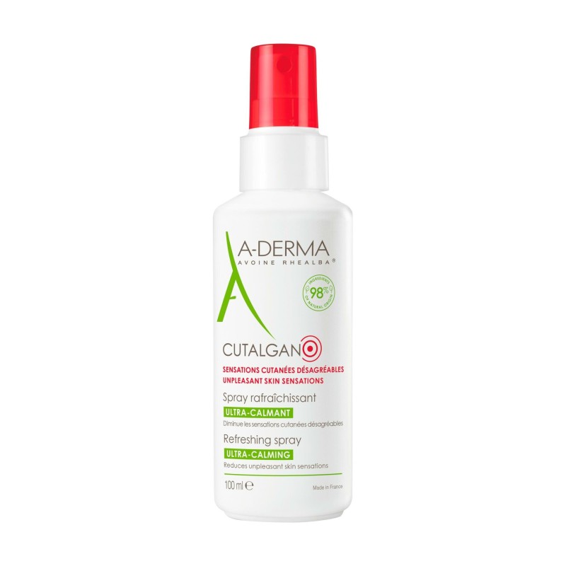 A-DERMA — CUTALGAN SPRAY RAFRAÎCHISSANT ULTRA-CALMANT — Spray rafraîchissant — CUTALGAN 100 ml A-DERMA — CUTALGAN SPRAY RAFRAÎCHISSANT ULTRA-CALMANT — Spray rafraîchissant — CUTALGAN 100 ml