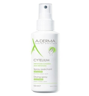 A-DERMA — CYTELIUM SPRAY ASSÉCHANT APAISANT — Spray asséchant — CYTELIUM 100 ml