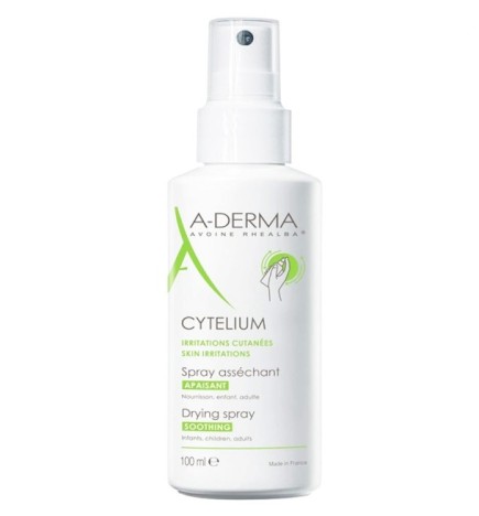 A-DERMA — CYTELIUM SPRAY ASSÉCHANT APAISANT — Spray asséchant — CYTELIUM 100 ml