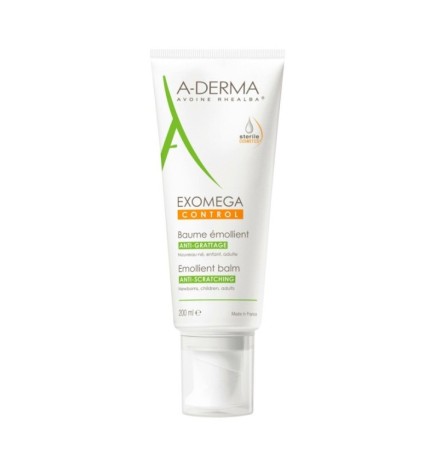 A-DERMA — EXOMEGA CONTROL BAUME ÉMOLLIENT ANTI-GRATTAGE COSMÉTIQUE STÉRILE 200 ml