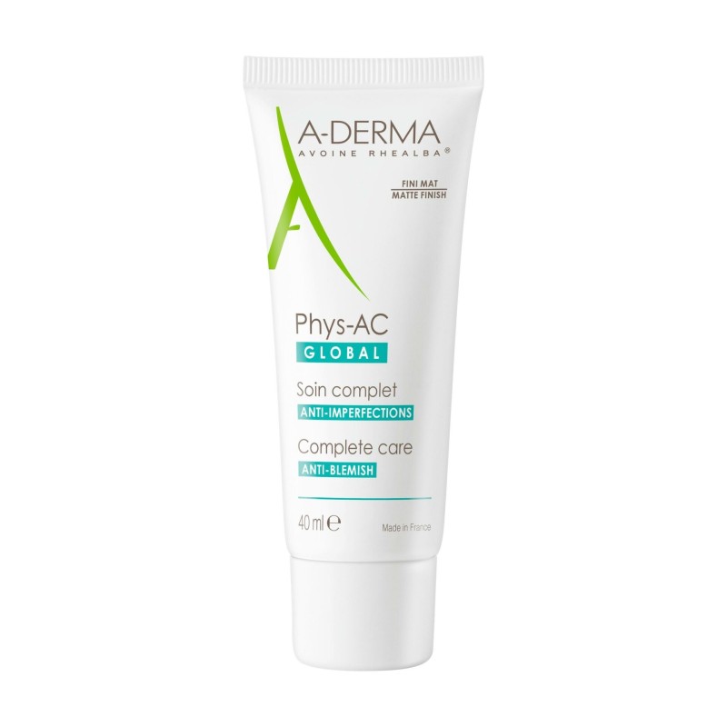 A-DERMA — PHYS-AC GLOBAL SOIN VISAGE COMPLET ANTI-IMPERFECTIONS 40 ml A-DERMA — PHYS-AC GLOBAL SOIN VISAGE COMPLET ANTI-IMPERFECTIONS 40 ml