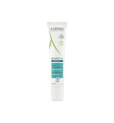 A-DERMA — PHYS-AC PERFECT FLUIDE VISAGE ANTI-IMPERFECTIONS ANTI-MARQUES — Phys-AC Perfect 40 ml