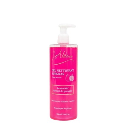 Abiderm Gel Nettoyant Surgras 500ml
