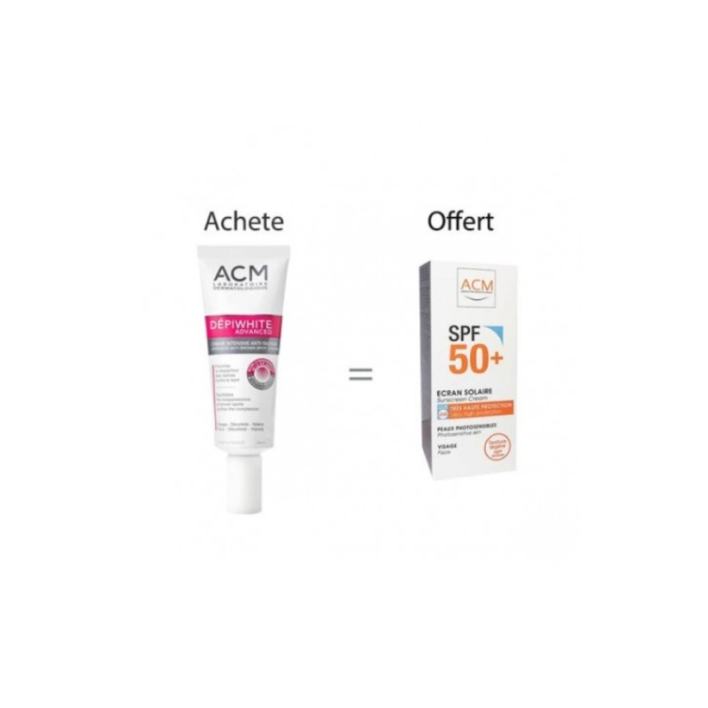 ACM Depiwhite Advanced Creme + Ecran pack
