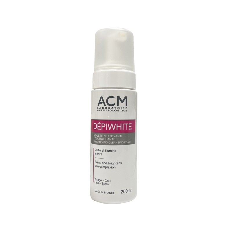ACM Dépiwhite Mousse Nettoyante Éclaircissante 200ml