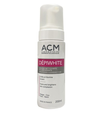ACM Dépiwhite Mousse Nettoyante Éclaircissante 200ml