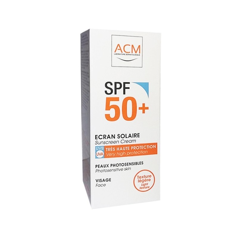 Acm écran solaire Spf 50+ – 50 ml Acm écran solaire Spf 50+ – 50 ml