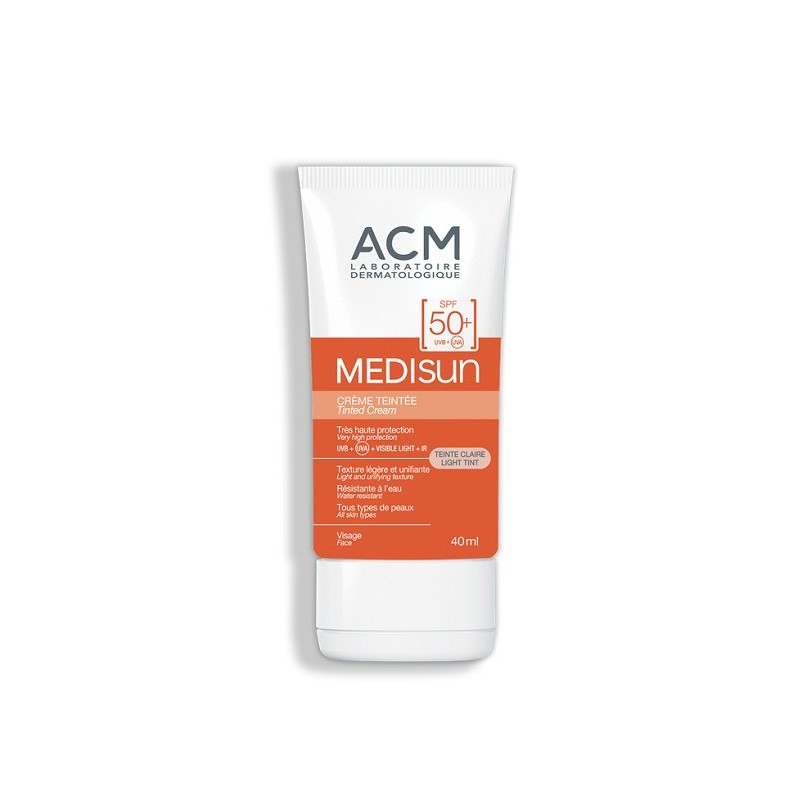ACM MEDISUN CREME – SPF 50+ Crème solaire Teinté ACM MEDISUN CREME – SPF 50+ Crème solaire Teinté