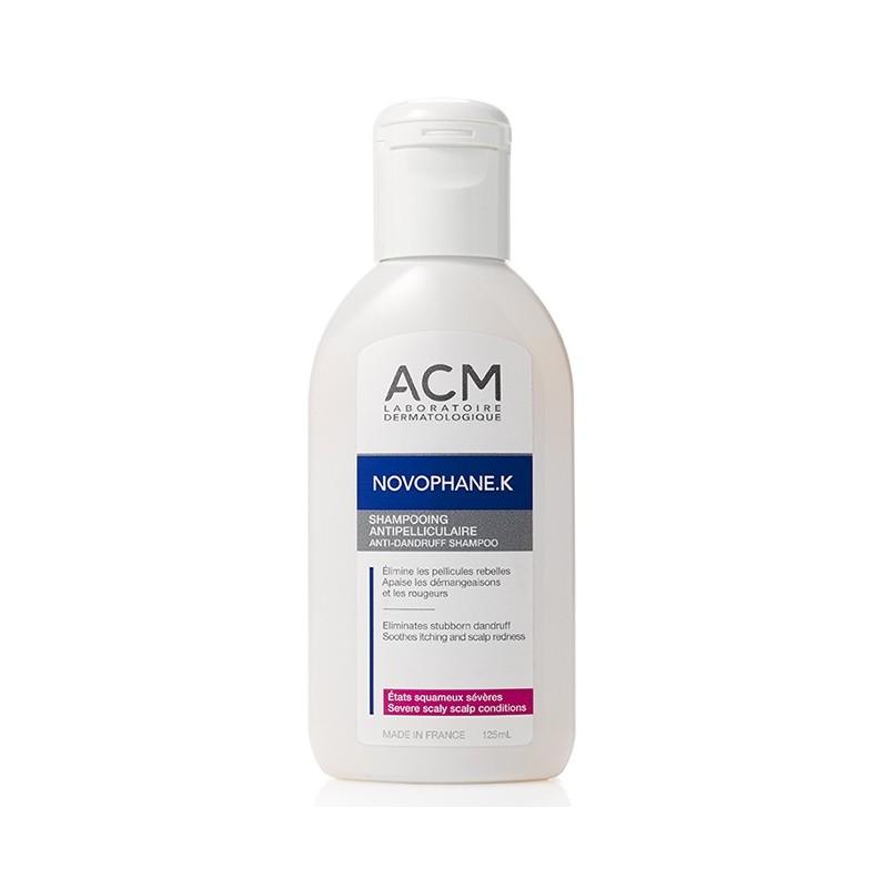 Acm Novophane K Shampooing pellicules sévères – 125 ml