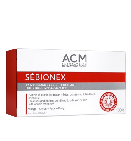 Acm Sébionex Pain Dermatologique Purifiant – 100 g