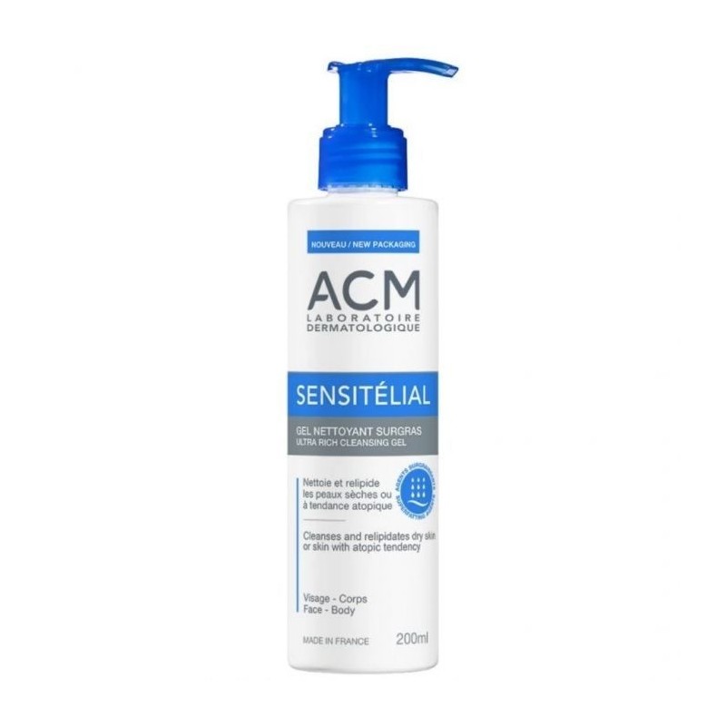 ACM Sensitelial Gel Nettoyant 200ml ACM Sensitelial Gel Nettoyant 200ml