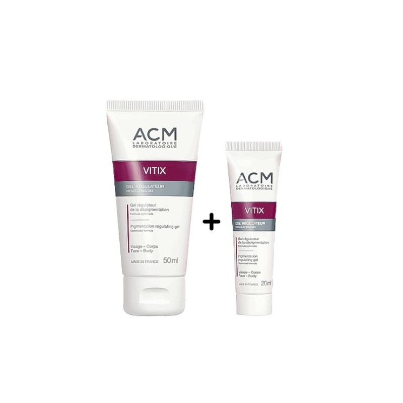 ACM Vitix Gel Regulateur 50ml + Gel Regulateur 20ml Pack