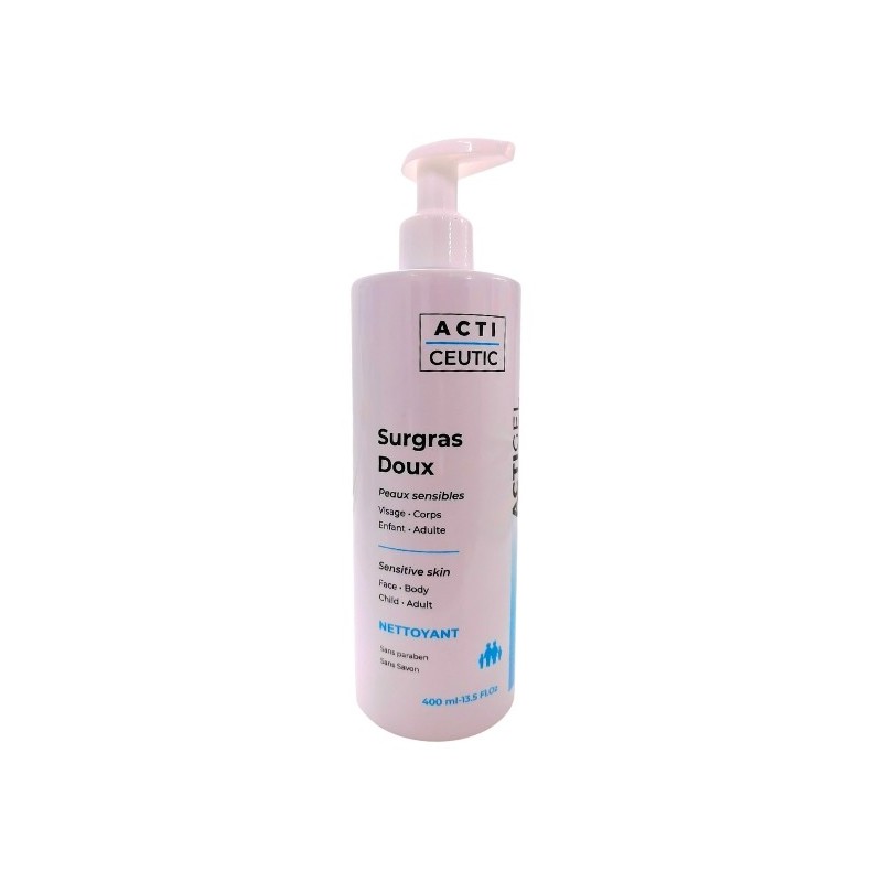 Acti Ceutic Gel Surgras Doux Peaux Sensibles 400ml