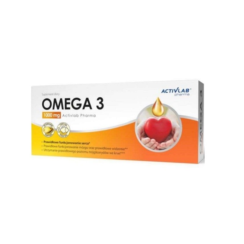 ACTIVLAB Omega 3 1000mg 60 Capsules ACTIVLAB Omega 3 1000mg 60 Capsules