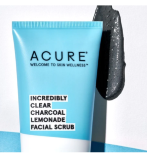 Acure Incredibly Clear Charcoal Lemonade Facial Scrub