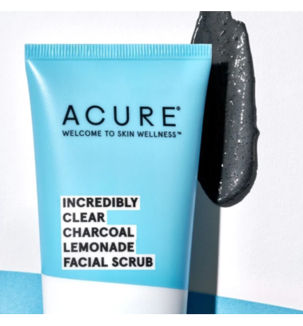 Acure Incredibly Clear Charcoal Lemonade Facial Scrub