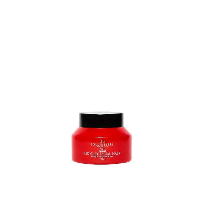 Soul Sisters Masque à l’argile rouge pour visage 150g