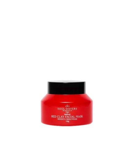 Soul Sisters Masque à l’argile rouge pour visage 150g