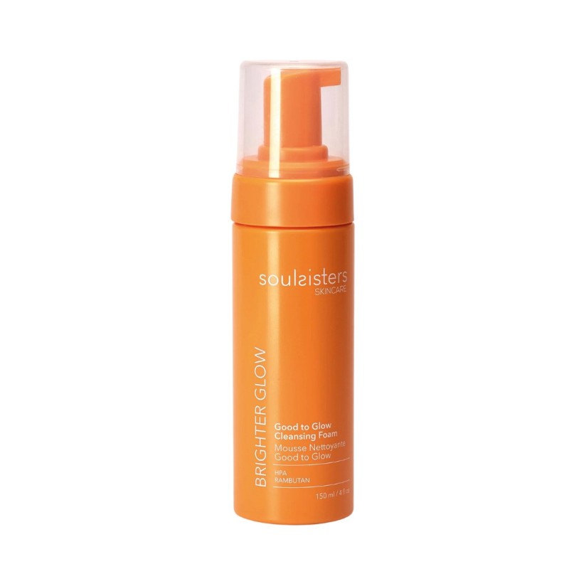 Soul Sisters Mousse Nettoyante Éclaircissante 150ml Orange