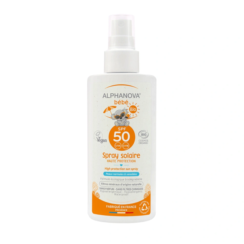 Alphanova Spray Solaire Bebe Spf50 125g Alphanova Spray Solaire Bebe Spf50 125g