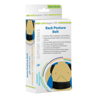 SPC Back Posture Belt Taille S/M MS-843