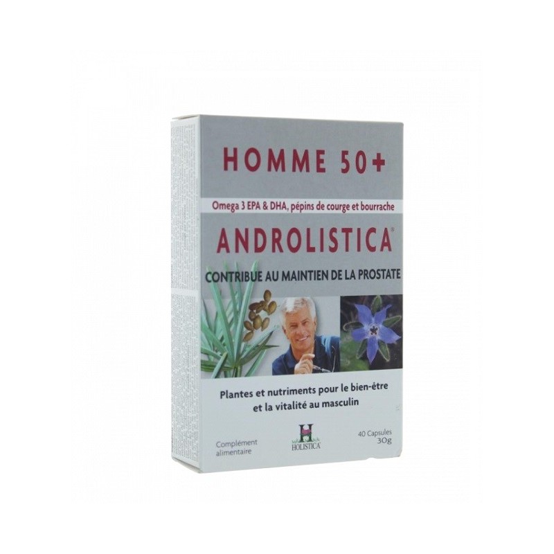 ANDROLISTICA HOMMES 50+ Confort Urinaire 40 CAPSULES ANDROLISTICA HOMMES 50+ Confort Urinaire 40 CAPSULES