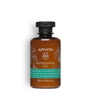 Apivita Gel Douche Rafraichissant Figue 250ml