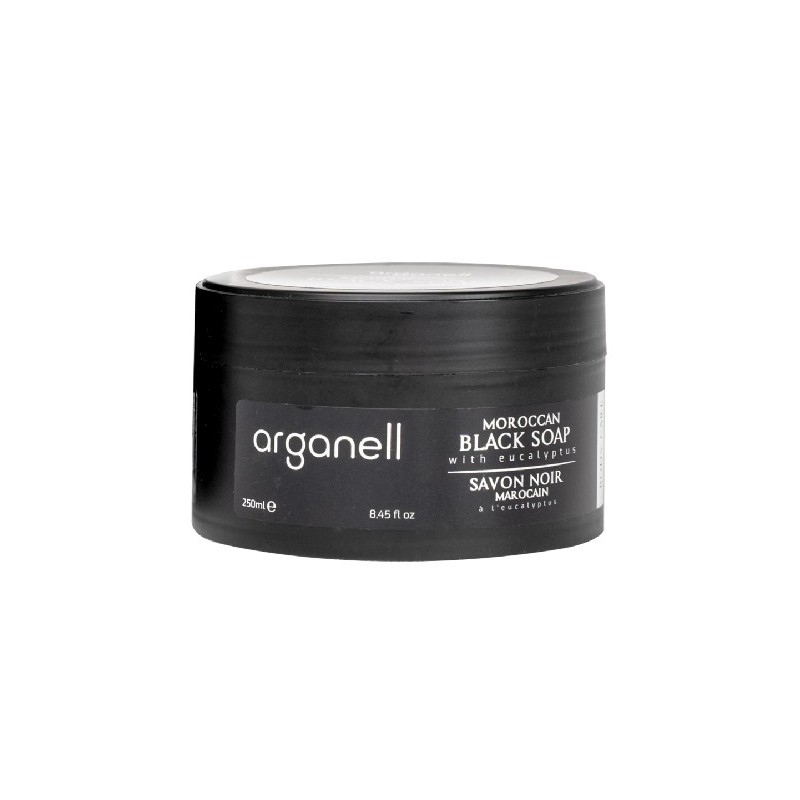 Arganell Savon Noir Eucalyptus Moroccan 250ml