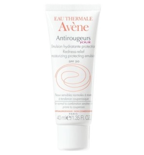 Avène Antirougeurs Jour – Emulsion Hydratante Protectrice Spf 20 – 40 ml