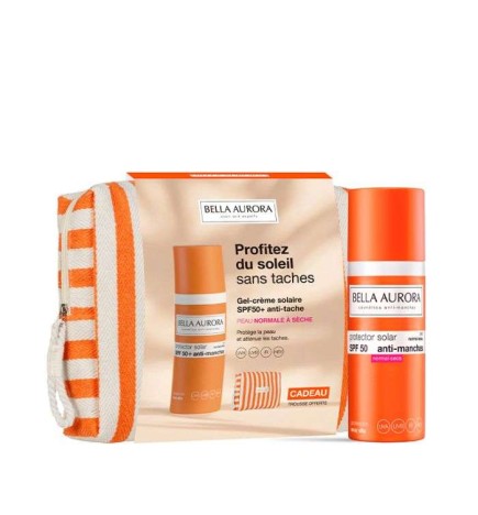 BELLA AURORA ECRAN DEPIGM SPF50 + PEAU NORMAL A SECHE + TROUSSE OFFERTE