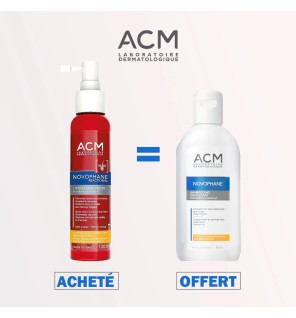 ACM NOVOPHANE REACTIONAL LOTION ANTI-CHUTE 100ML + SHAMPOING ENERGISANT 100 ML OFFERT