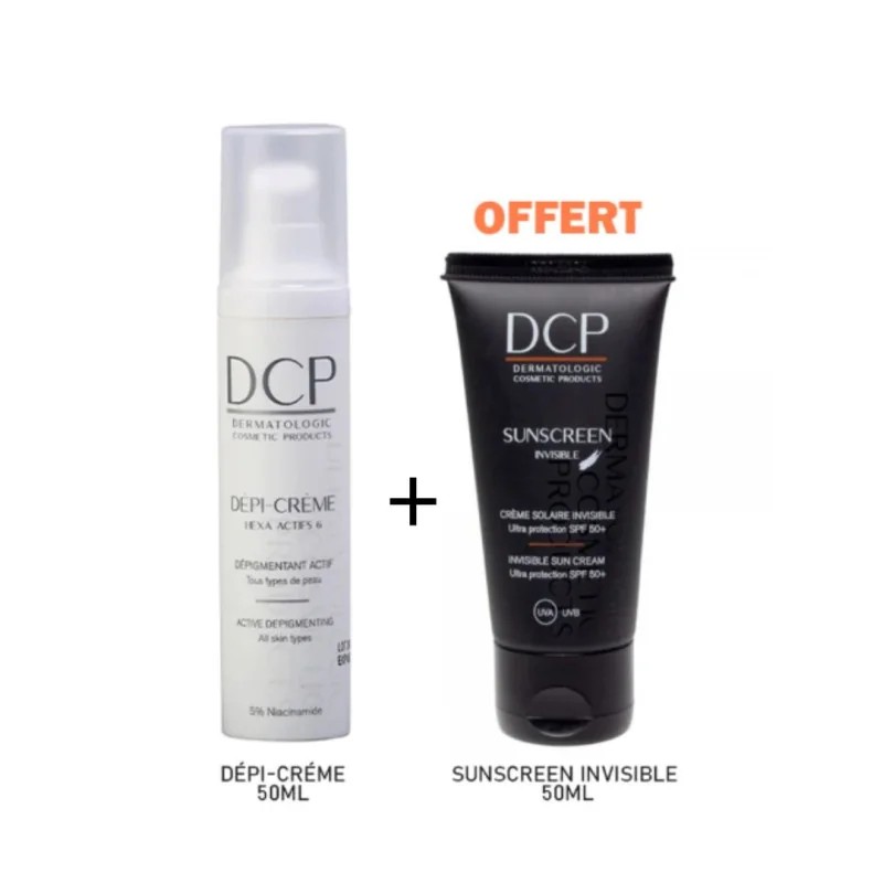 DCP Pack anti taches depi creme + ecran invisible