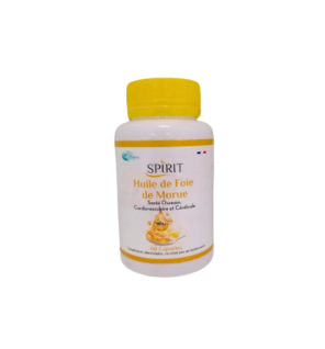 Spirit Huile de Foie de Morue 60 Capsules