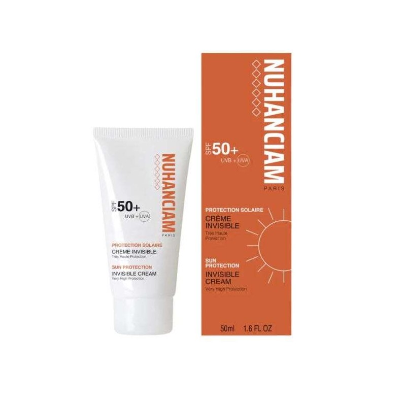 NUHANCIAM CREME SOLAIRE INVISIBLE SPF 50+ 50ML
