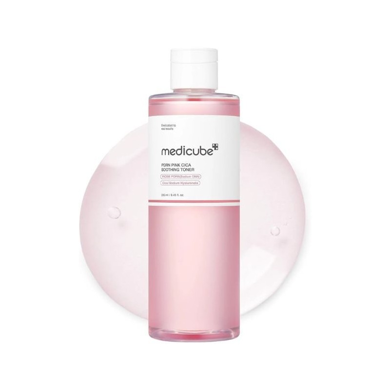 MEDICUBE PDRN PINK CICA SOOTHING TONER 250ML
