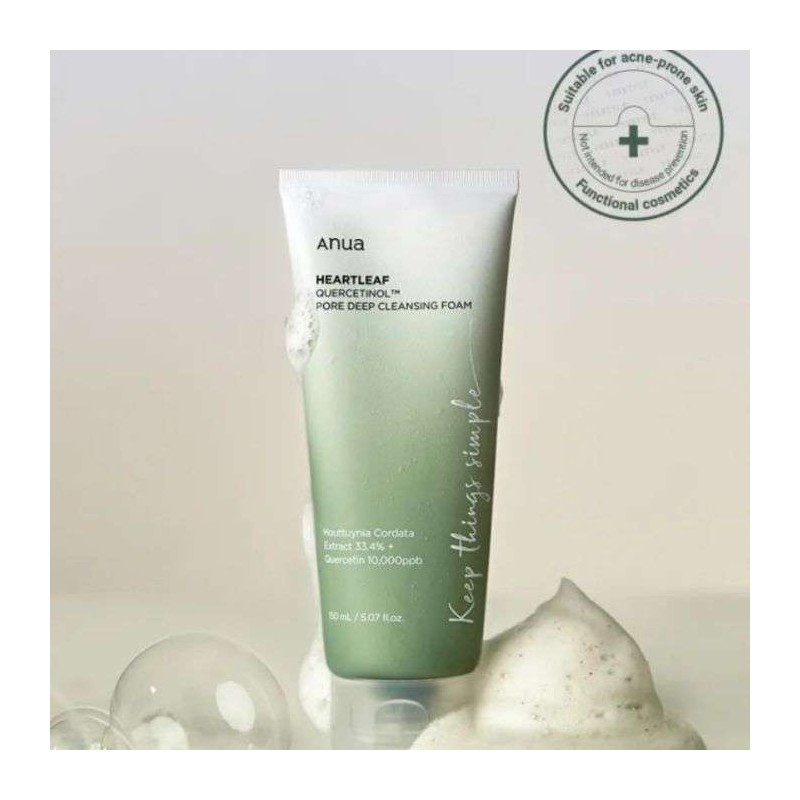 LEANSINANUA HEARTLEAF QUERCETINOL PORE DEEP CG FOAM 150 ML