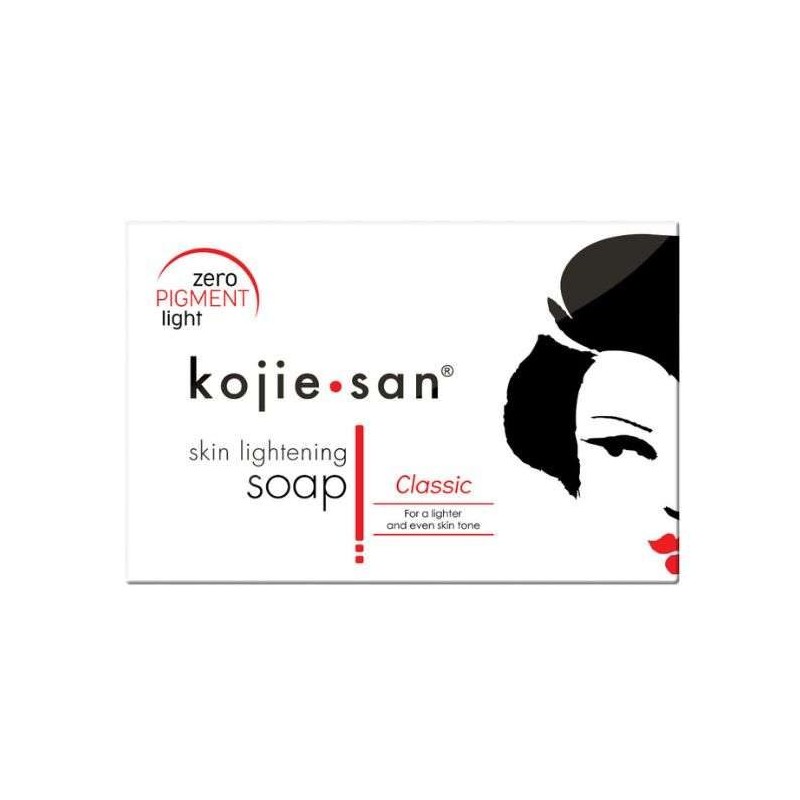 KOJIE SAN CLASSIC SAVON ECLAIRCISSANT DE PEAU ZERO PIGMENTATION 135 GR