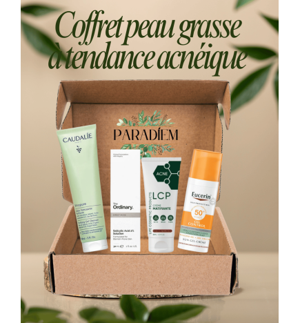Coffret peau grasse à tendance acnéique N°1