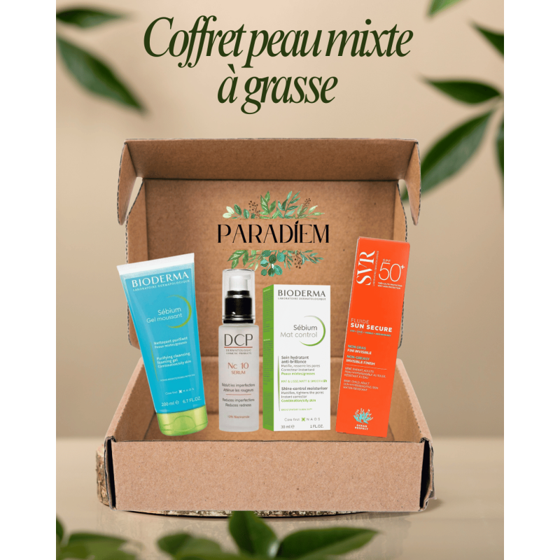 Coffret peau mixte à grasse N°2 Coffret peau mixte à grasse N°2