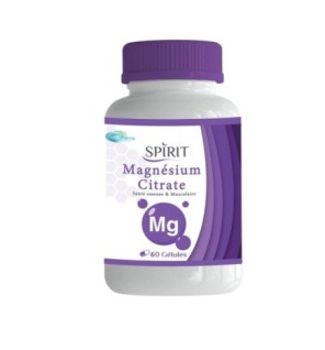 Spirit Magnesium Citrate 60 Gelules