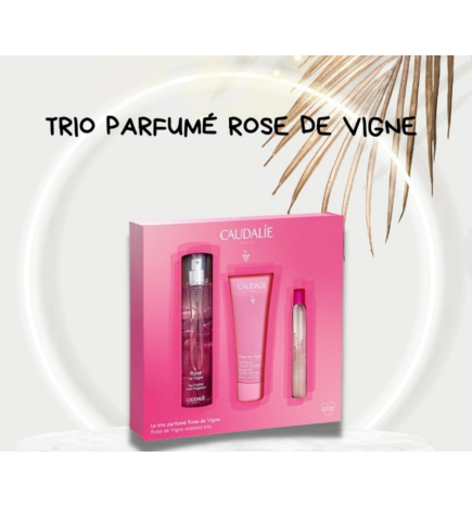 CAUDALIE ROSE DE VIGNE TRIO PARFUMÉ