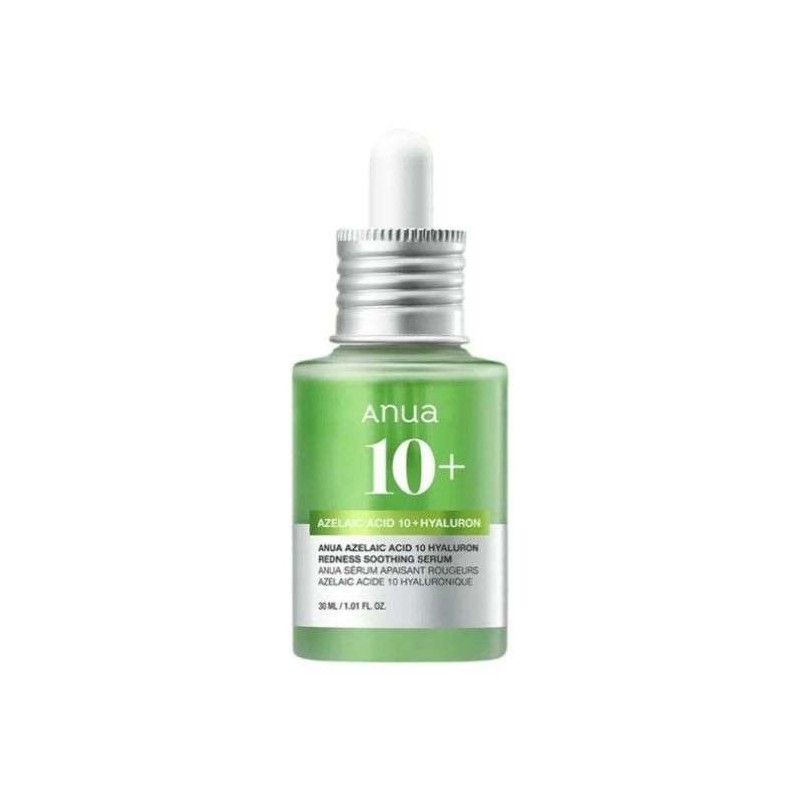 ANUA 10+AZELAIC ACID 10 HYALURON REDNESS SOOTHING SERUM 30 ML ANUA 10+AZELAIC ACID 10 HYALURON REDNESS SOOTHING SERUM 30 ML