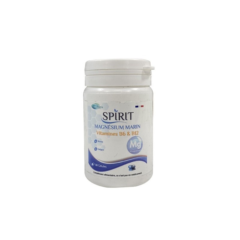Spirit Magnesium Marin Vitamine B6 & B12 30gelules