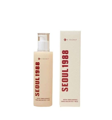 K SECRET SEOUL 1998 ESSENCE SNAIL MUCIN 97 + RICE 100ML