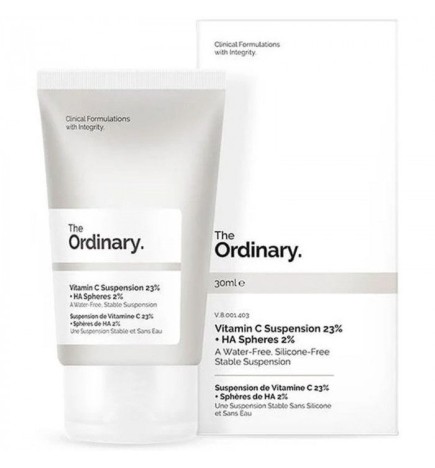 THE ORDINARY SUSPENSION DE VITAMINE C 23% + SPHERES DE HA 2%
