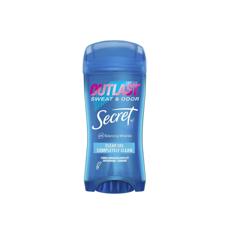 SECRET - Outlast Sweat & Odor Completely Clean 72hr Clear gel SECRET - Outlast Sweat & Odor Completely Clean 72hr Clear gel