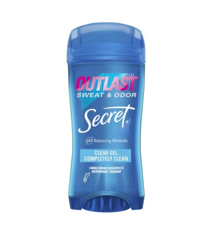 SECRET - Outlast Sweat & Odor Completely Clean 72hr Clear gel
