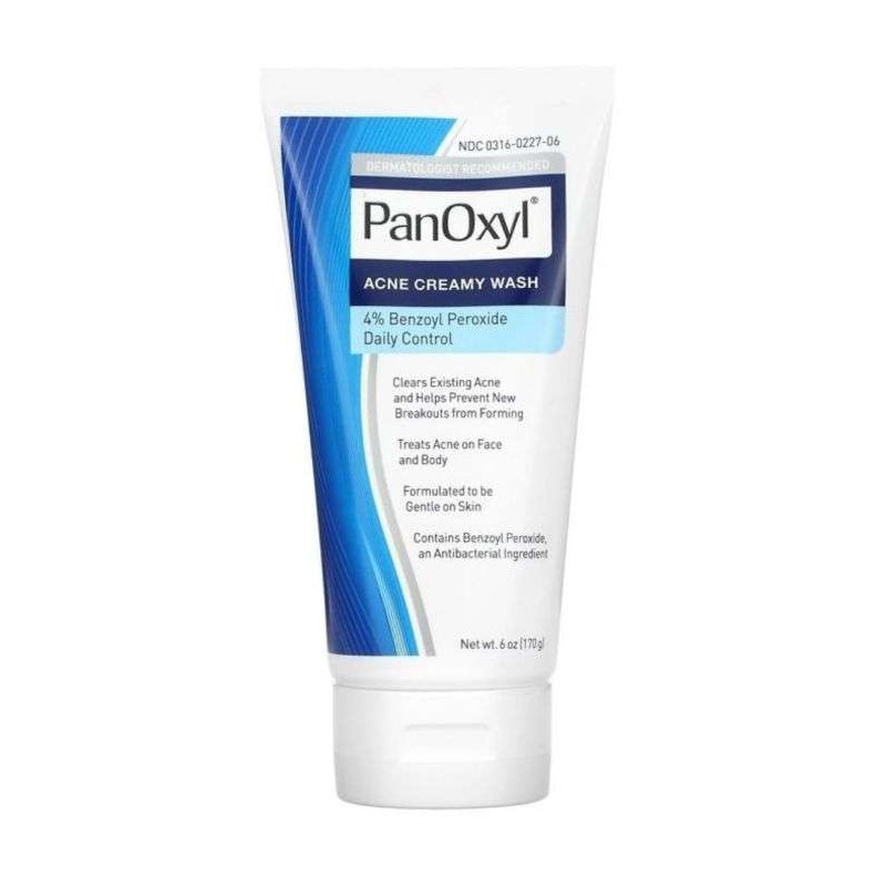 PANOXYL 4% NETTOYANT VISAGE CREMEUX 170 G CONTROLE QUOTIDIEN PANOXYL 4% NETTOYANT VISAGE CREMEUX 170 G CONTROLE QUOTIDIEN